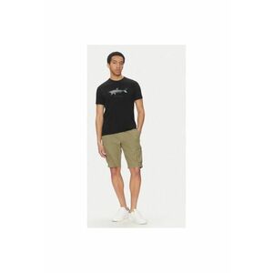 Pantaloni scurti barbati 25414025 - Bumbac - Verde - Verde imagine