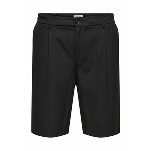 Pantaloni scurti barbati Sons - 22032473 - Poliester reciclat/Viscoza - Negru - Negru imagine