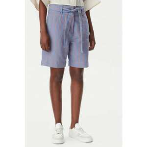Pantaloni scurti dama - 305332158 - Bumbac/In - Albastru - Albastru imagine