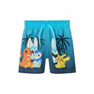 Pantaloni scurti de baie baieti 13239656 - Poliester - Albastru - Albastru imagine