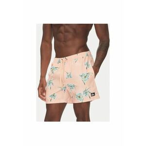 Pantaloni scurti de baie barbati EQYJV04121 - Poliester - Portocaliu - Portocaliu imagine