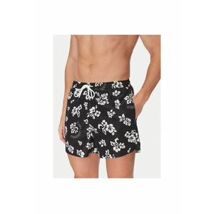 Pantaloni scurti de baie barbati A2M46035 - Poliester - Negru - Negru imagine