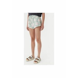 Pantaloni scurti de baie dama ERJBS03313-GHZ5 - Poliester - Ecru/Verde - Verde/Ecru imagine