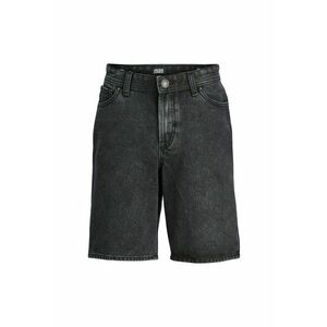 Pantaloni scurti din denim baieti Jack Jones Junior - 12269817 - Bumbac - Negru - Negru imagine