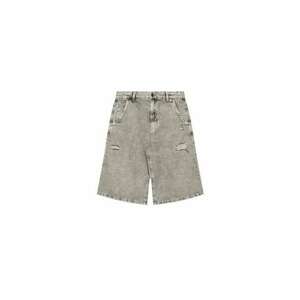 Pantaloni scurti din denim baieti 4AD7C9045 - Bumbac - Gri - Gri imagine