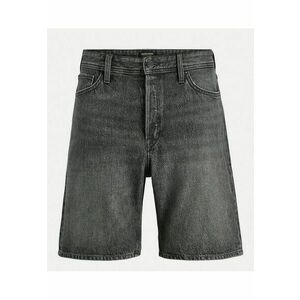 Pantaloni scurti din denim barbati Jack Jones - 12269533 - Bumbac - Negru - Negru imagine