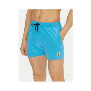 Pantaloni scurti de baie barbati DW1222M-RIPO20 - Poliester - Albastru - Albastru imagine