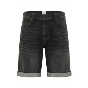 Pantaloni scurti din denim barbati 1016453 - Bumbac/Elastan - Negru - Negru imagine