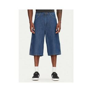 Pantaloni scurti din denim barbati 112362550 - Bumbac - Albastru - Albastru imagine