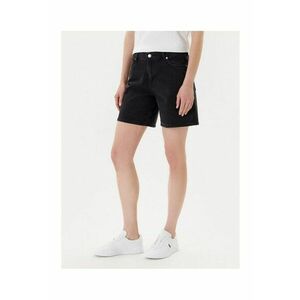 Pantaloni scurti din denim dama 1016562 - Bumbac/Elastan - Negru - Negru imagine