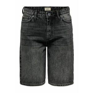 Pantaloni scurti din denim dama 15256709 - Bumbac - Gri - Gri imagine