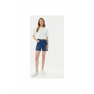 Pantaloni scurti din denim dama 112366267 - Bumbac/Elastan - Albastru - Albastru imagine