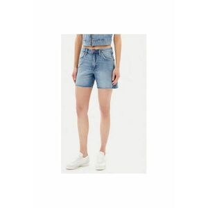Pantaloni scurti din denim dama 112362703 - Bumbac/Elastan - Albastru - Albastru imagine