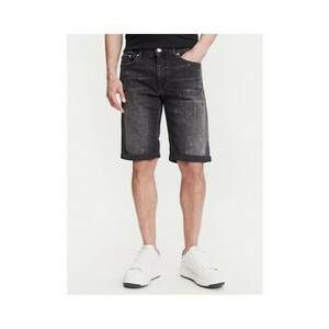Pantaloni scurti din denim barbati 265820 552832 - Bumbac/Elastan - Negru - Negru imagine