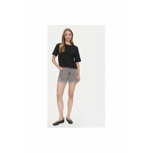 Pantaloni scurti din denim dama 10279493 - Bumbac/Poliester - Gri - Gri imagine
