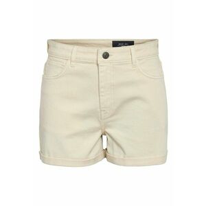 Pantaloni scurti din denim dama 27029546 - Bumbac/Elastan - Bej - Bej imagine