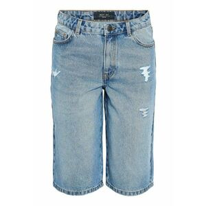 Pantaloni scurti din denim dama 27034305 - Bumbac - Albastru - Albastru imagine