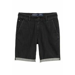 Pantaloni scurti din denim barbati 1044986 - Bumbac - Negru - Negru imagine