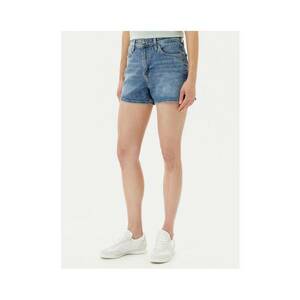 Pantaloni scurti din denim dama 112363526 - Bumbac/Elastan - Albastru - Albastru imagine
