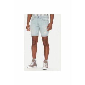 Pantaloni scurti din denim barbati INSEJER 70-849 - Bumbac - Albastru - Albastru imagine