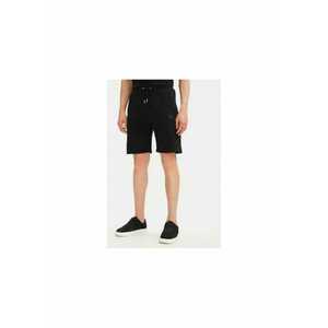 Pantaloni scurti sport barbati 705071 552951 - Bumbac organic - Negru - Negru imagine