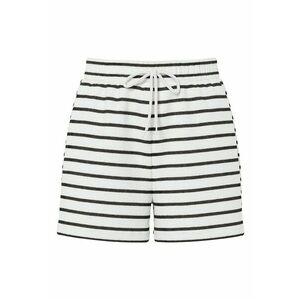 Pantaloni scurti sport dama 17146889 - Bumbac/Poliester reciclat - Alb - Alb imagine