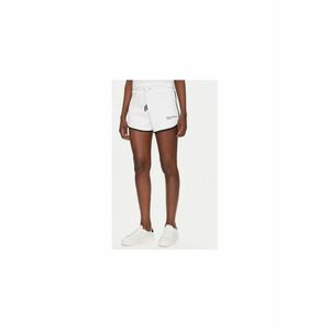 Pantaloni scurti sport dama A2W10095 - Bumbac - Alb - Alb imagine