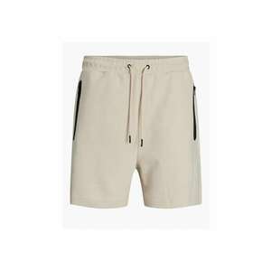 Pantaloni scurti sport barbati Jack Jones - 12273304 - Poliester/Bumbac - Bej - Bej imagine