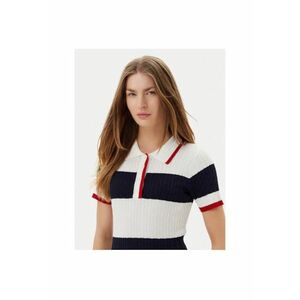 Pulover dama ACMA001937 - Viscoza/Nylon - Alb/Bleumarin - Alb/Bleumarin imagine