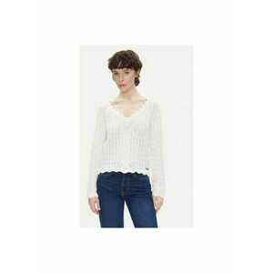 Pulover dama PL702288 - Bumbac - Ecru - Ecru imagine