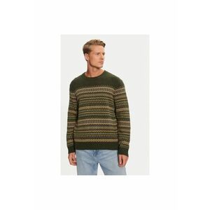Pulover barbati - 304281099 - Lana/Nylon - Verde - Verde imagine
