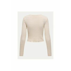 Pulover dama - 304784859 - Viscoza/Poliamida - Bej - Bej imagine