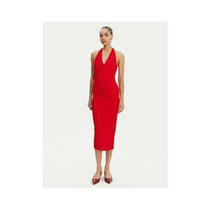Rochie dama 25E251DR2321026 - Viscoza/Poliamida - Rosu - Rosu imagine