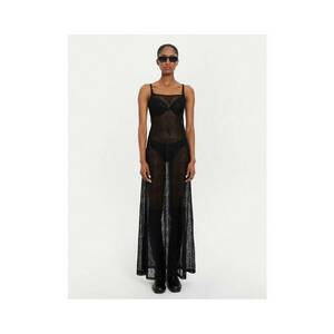 Rochie dama - 304354168 - Poliester reciclat/Elastan - Negru - Negru imagine