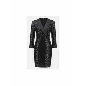 Rochie dama - 303594527 - Poliester - Negru - Negru imagine
