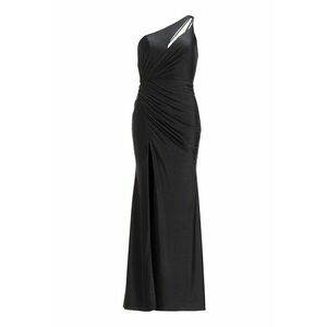 Rochie dama 5AJ007HK - Nylon/Elastan - Negru - Negru imagine