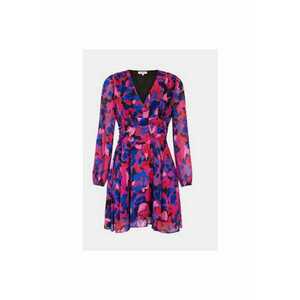 Rochie dama - 303917739 - Poliester reciclat/Poliester - Albastru - Albastru imagine