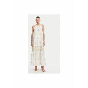 Rochie de vara dama P25CPAB02601 - Bumbac/Poliester - Alb - Alb imagine