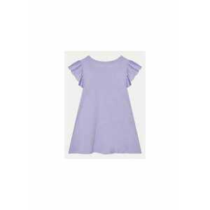 Rochie fete 744470-01 - Bumbac - Mov - Mov imagine