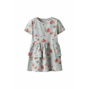 Rochie fete 13244206 - Bumbac organic - Albastru - Albastru imagine