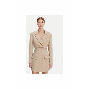Sacou dama 59657JB - Poliester/Viscoza - Bej - Bej imagine
