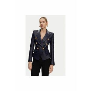 Sacou Dama - 305313584 - Piele naturala - Albastru - Albastru imagine