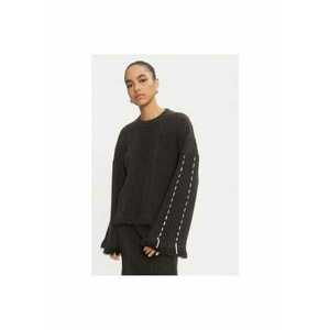 Pulover dama - 304177101 - Acril/Poliester/Nylon - Negru - Negru imagine