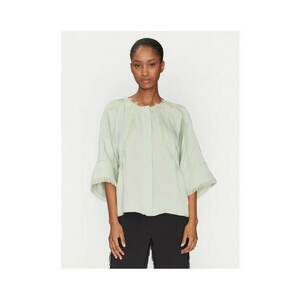 Camasa dama - 305138446 - Viscoza - Verde - Verde imagine