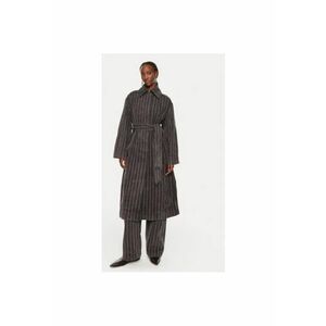 Palton dama - 304354625 - Bumbac - Negru - Negru imagine