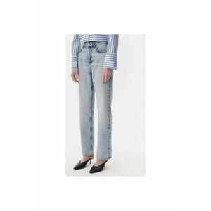 Pantaloni dama T Mikkelsen - DAY65243718 - Bumbac - Albastru - Albastru imagine