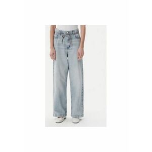 Pantaloni dama T Mikkelsen - DAY65243679 - Bumbac - Albastru - Albastru imagine