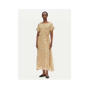 Rochie dama BBW4550 - Viscoza - Bej - Bej imagine
