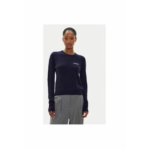 Pulover dama - 304354526 - Lana/Poliester reciclat - Albastru - Albastru imagine