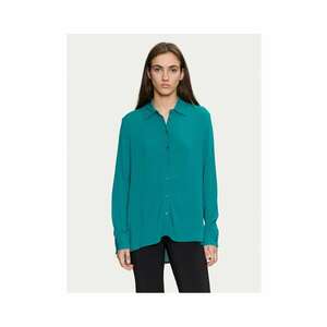Camasa dama - 304280450 - Viscoza - Verde - Verde imagine